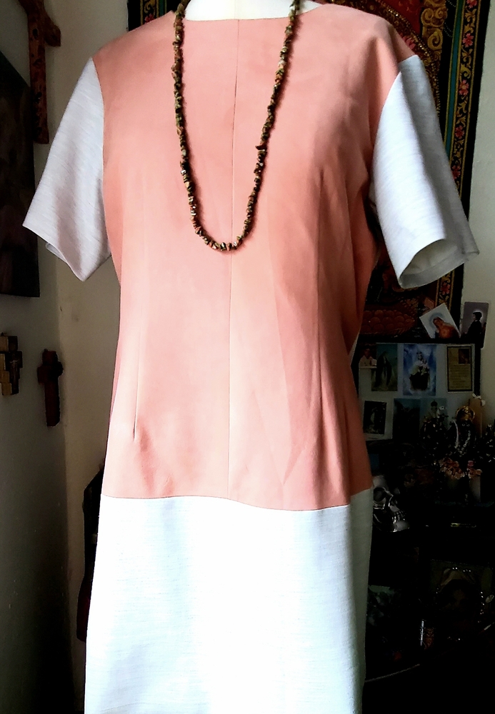 Thakoon Lambskin Panel Shift Dress - image 4